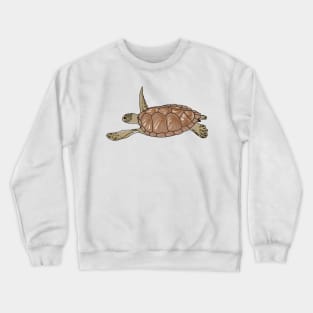 Ocean Turtle swimming Crewneck Sweatshirt